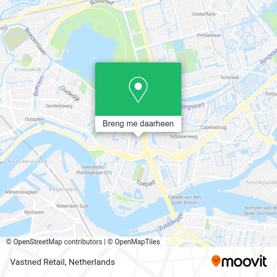 Vastned Retail kaart