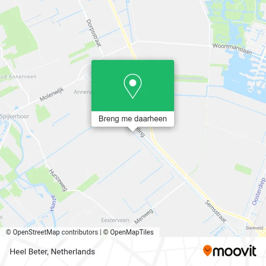 Heel Beter kaart