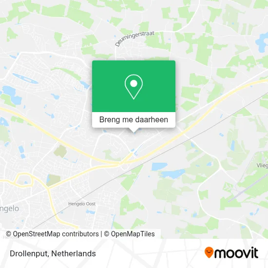 Drollenput kaart