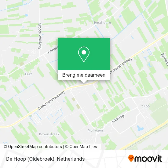 De Hoop (Oldebroek) kaart