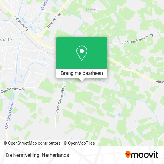 De Kerstveiling kaart