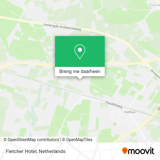 Fletcher Hotel kaart