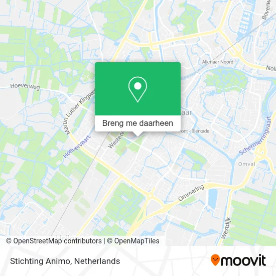 Stichting Animo kaart