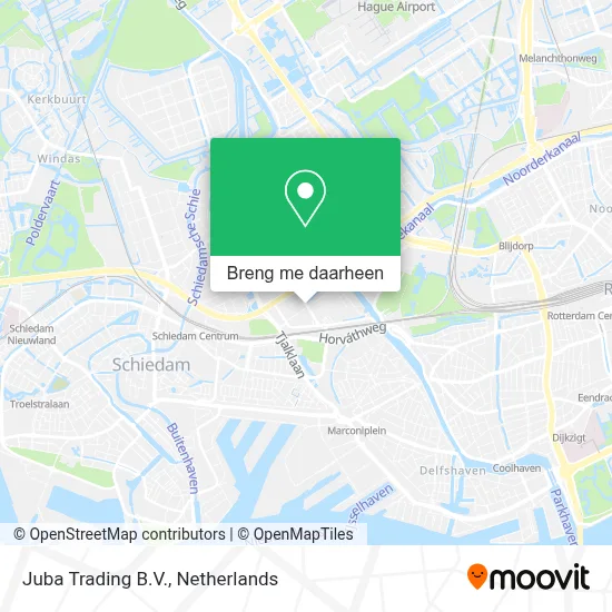 Juba Trading B.V. kaart