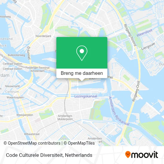 Code Culturele Diversiteit kaart