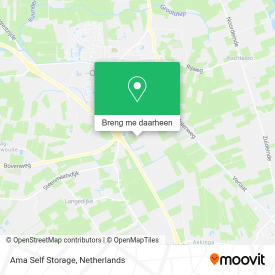 Ama Self Storage kaart