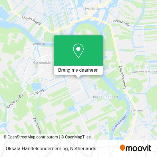 Oksala Handelsonderneming kaart