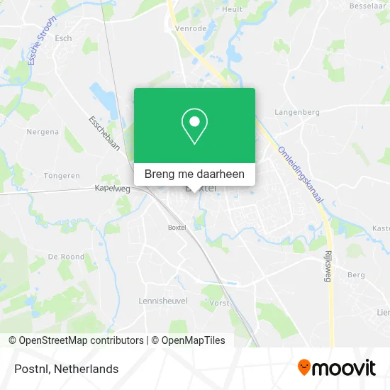 Postnl kaart