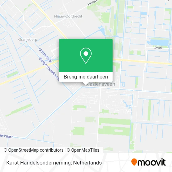 Karst Handelsonderneming kaart