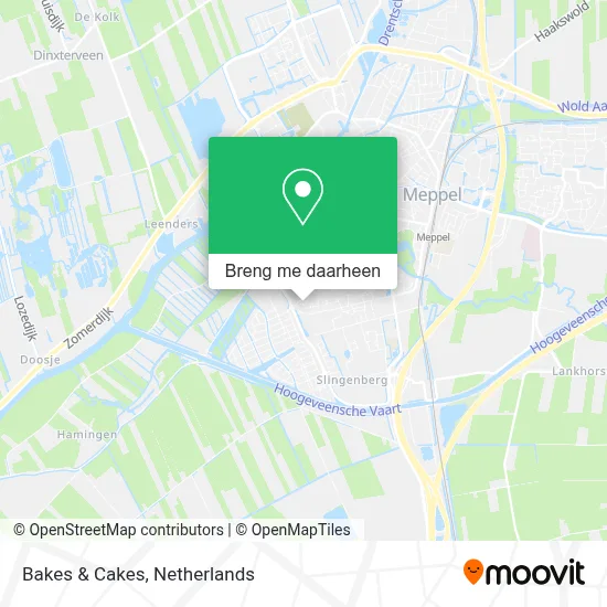 Bakes & Cakes kaart