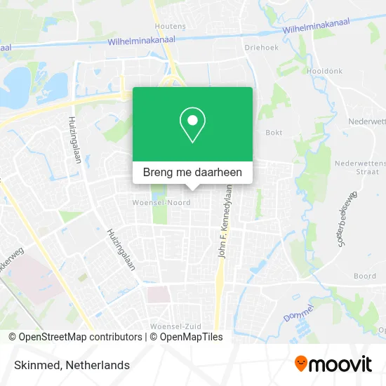 Skinmed kaart
