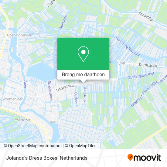 Jolanda's Dress Boxes kaart