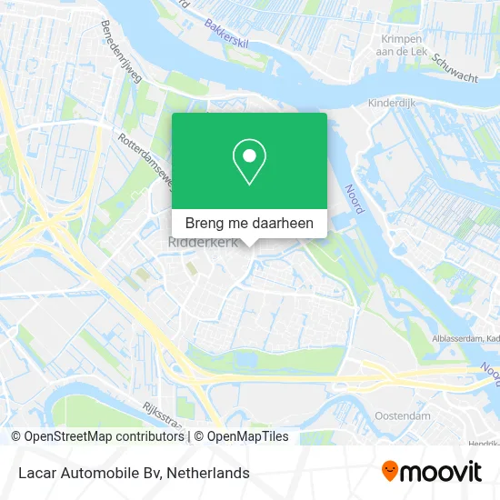 Lacar Automobile Bv kaart