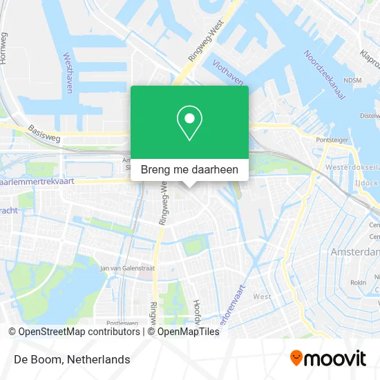 De Boom kaart