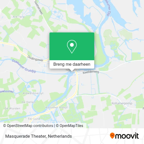 Masquerade Theater kaart