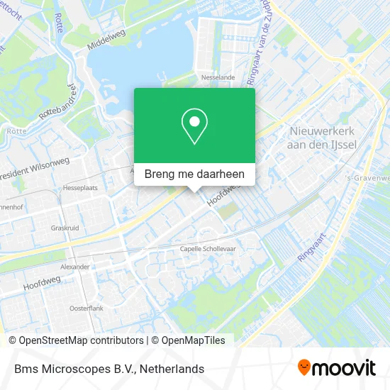 Bms Microscopes B.V. kaart