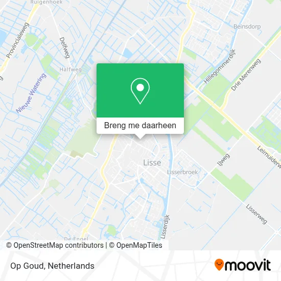 Op Goud kaart