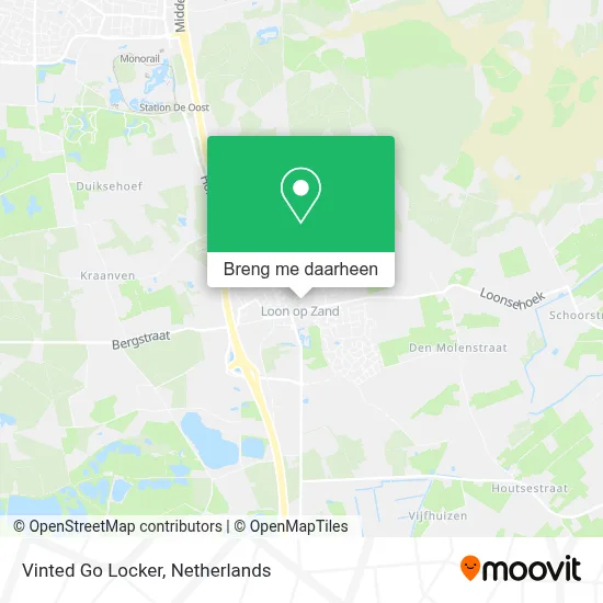 Vinted Go Locker kaart