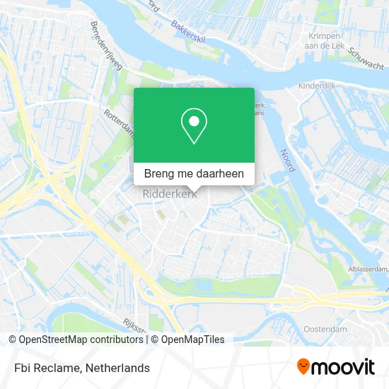 Fbi Reclame kaart
