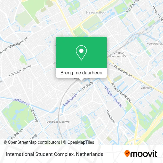 International Student Complex kaart