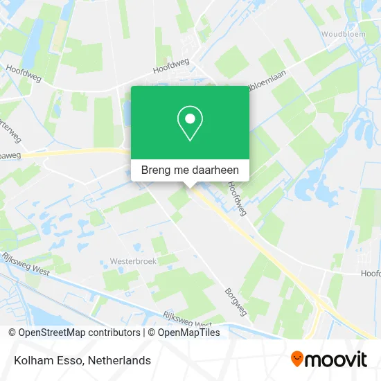 Kolham Esso kaart
