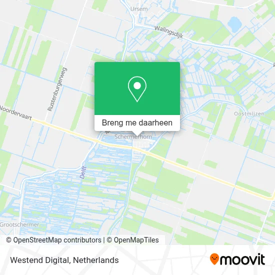 Westend Digital kaart