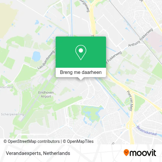 Verandaexperts kaart
