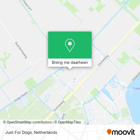Just For Dogs kaart