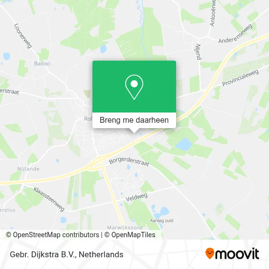 Gebr. Dijkstra B.V. kaart