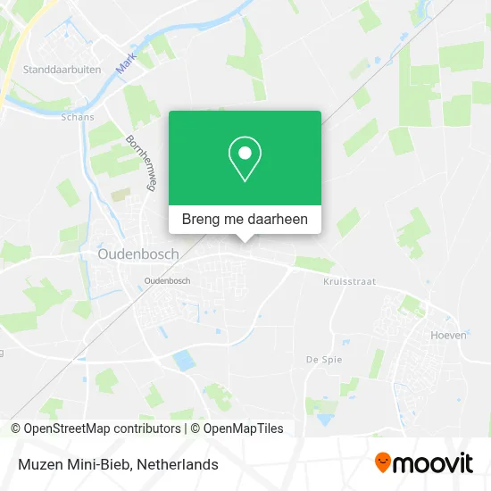 Muzen Mini-Bieb kaart