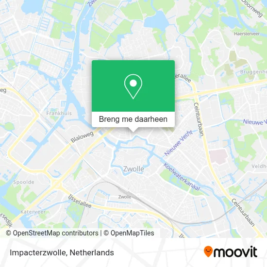 Impacterzwolle kaart