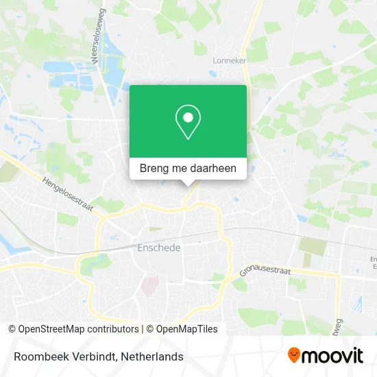 Roombeek Verbindt kaart