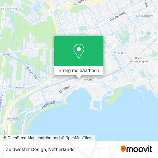 Zuidwester Design kaart