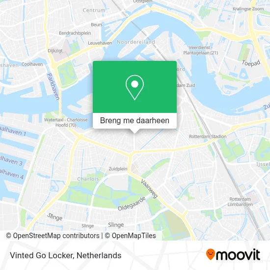 Vinted Go Locker kaart