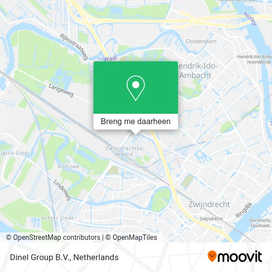 Dinel Group B.V. kaart
