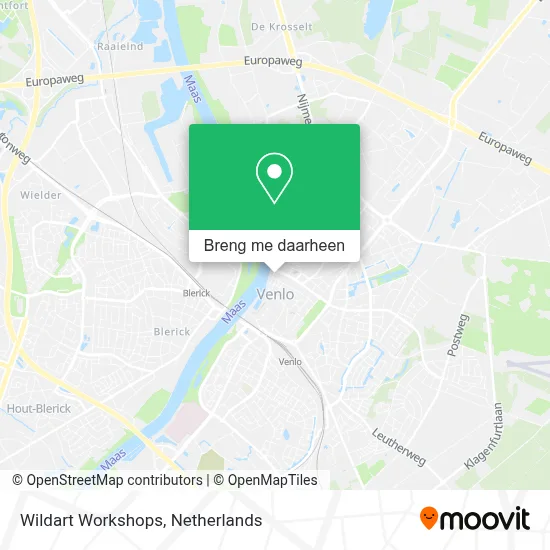 Wildart Workshops kaart
