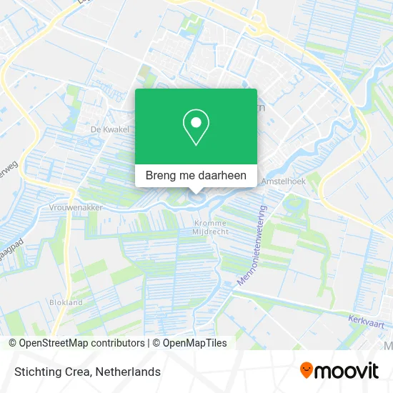Stichting Crea kaart