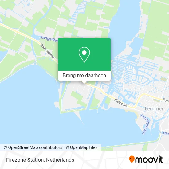 Firezone Station kaart