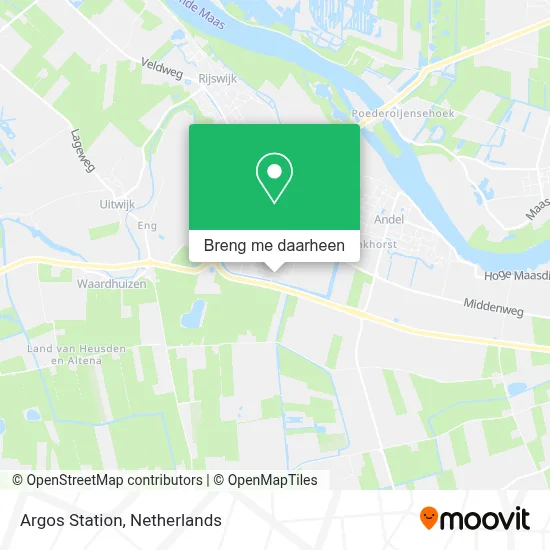 Argos Station kaart
