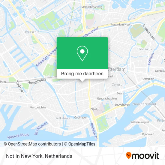 Not In New York kaart