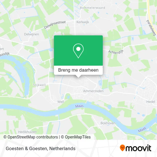 Goesten & Goesten kaart