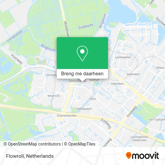 Flowroll kaart