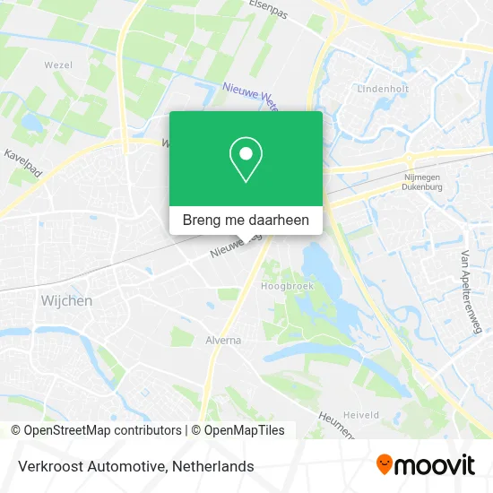 Verkroost Automotive kaart