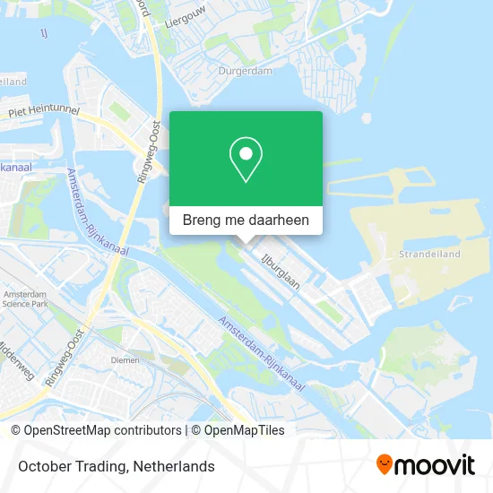 October Trading kaart