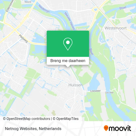 Netnog Websites kaart