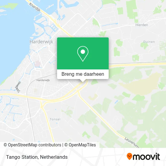 Tango Station kaart