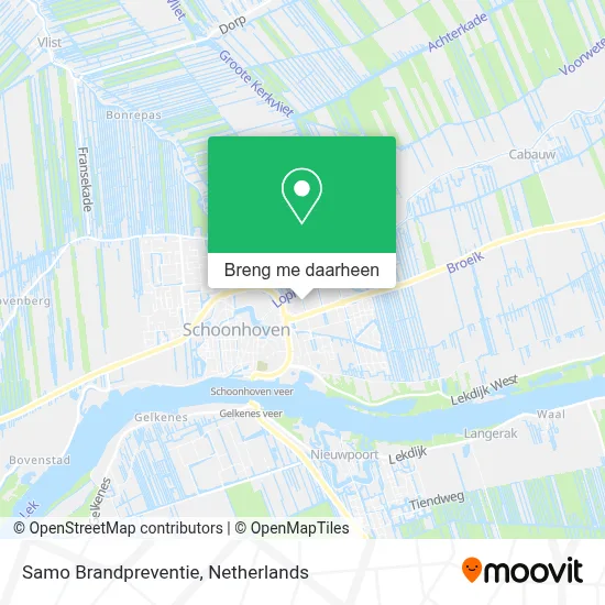 Samo Brandpreventie kaart