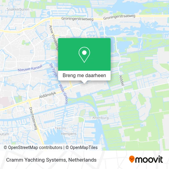 Cramm Yachting Systems kaart
