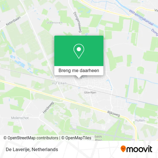 De Laverije kaart