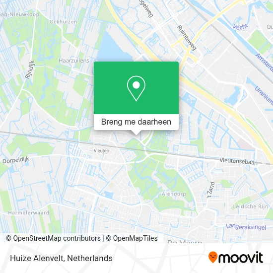 Huize Alenvelt kaart